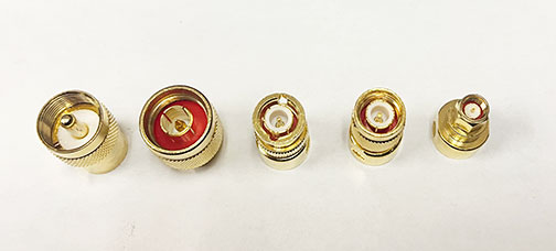 HAM radio antenna connectors